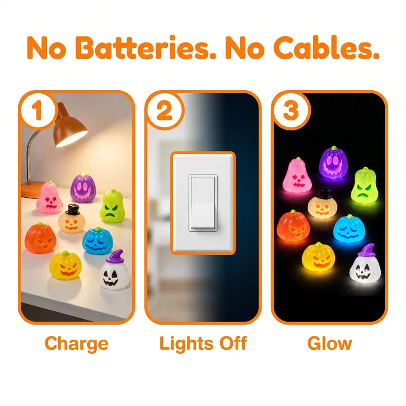 Glow in the Dark Ghost Decorations