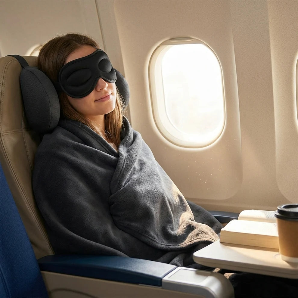 All-in-One Airplane Sleep System