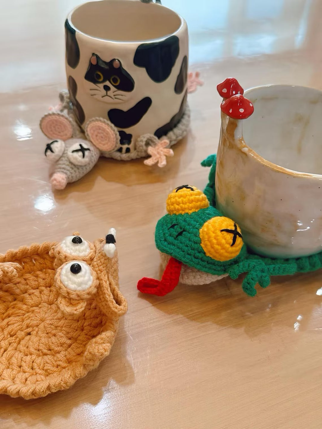Animal Coaster Crochet Pattern
