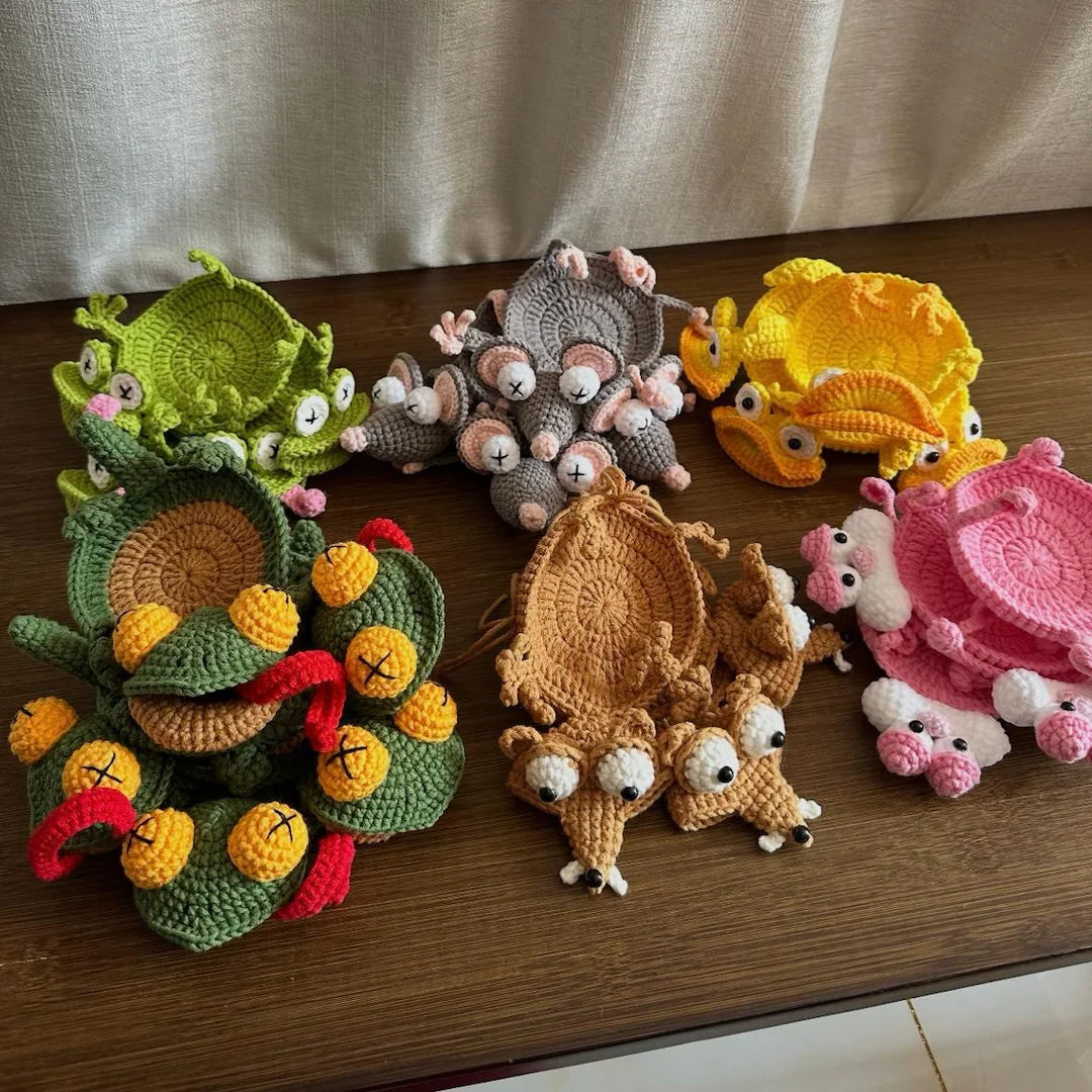 Animal Coaster Crochet Pattern