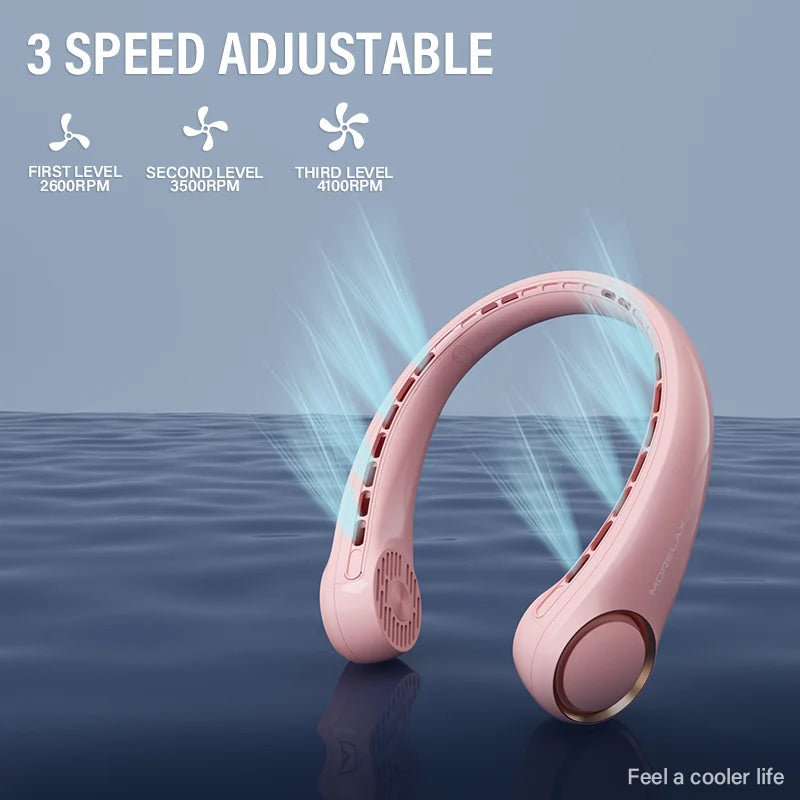 USB Rechargeable Personal Fan with 3 Adjustable Speeds
