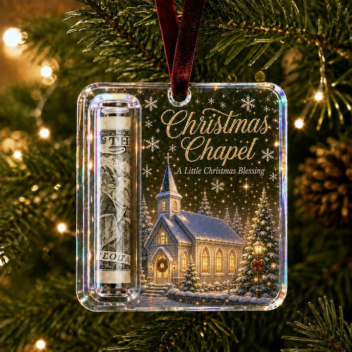 Christmas Cash Gift Ornament