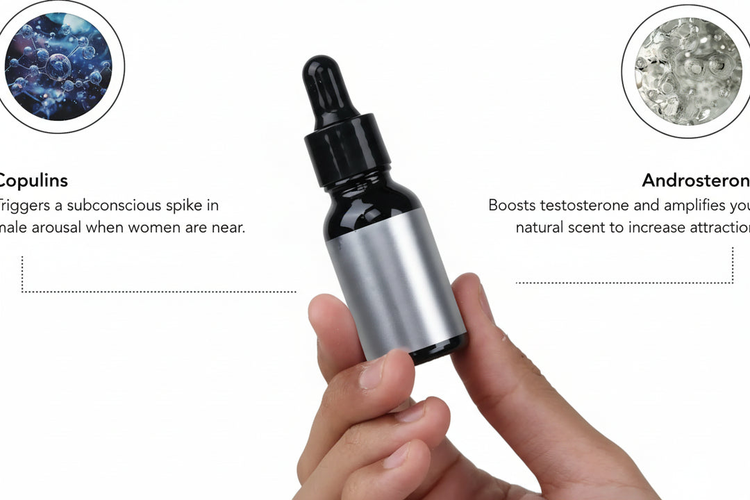 The irresistible scent that amplifies you, and draws her in