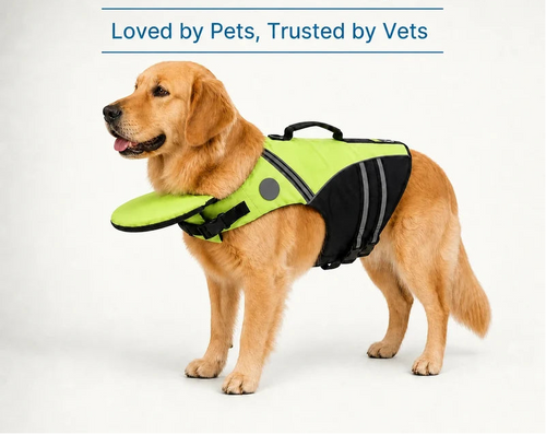 Dog Life Jacket With Chin Support