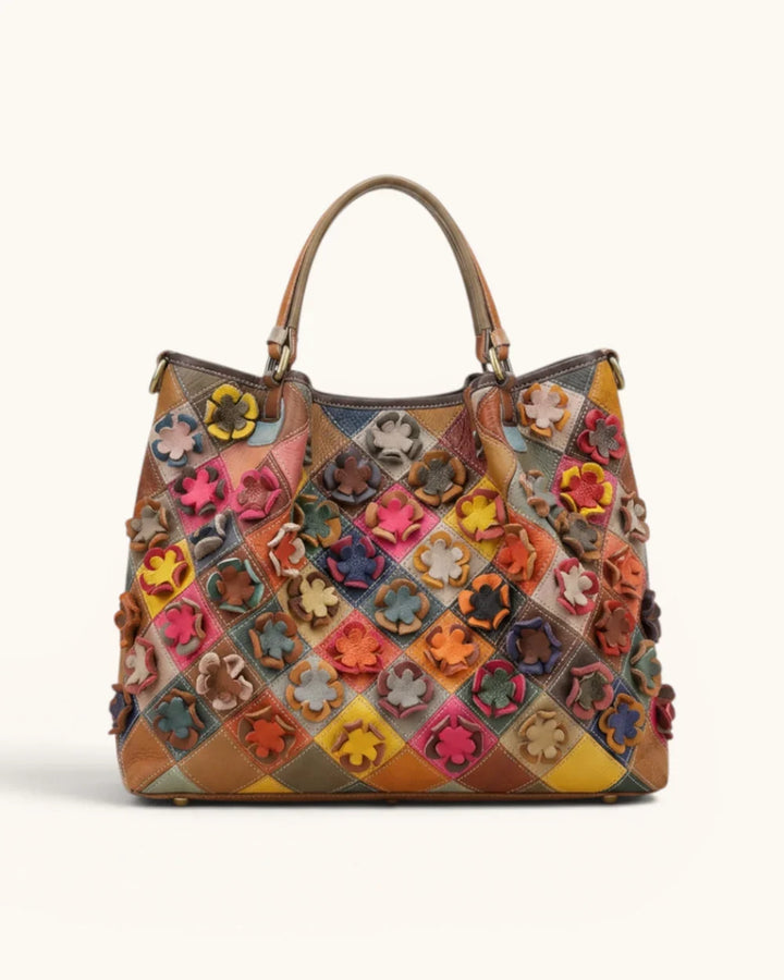 Bloom Tote in Pure Leather