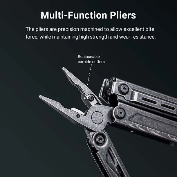 14-in-1 Multifunctional Folding Pliers for Outdoor Rescue