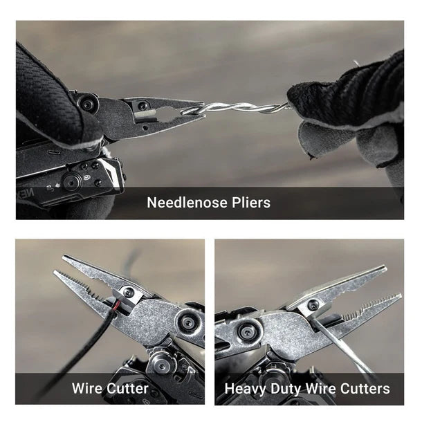 14-in-1 Multifunctional Folding Pliers for Outdoor Rescue
