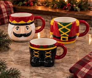 Creative Ceramic Christmas Couple Mug Set for Couples