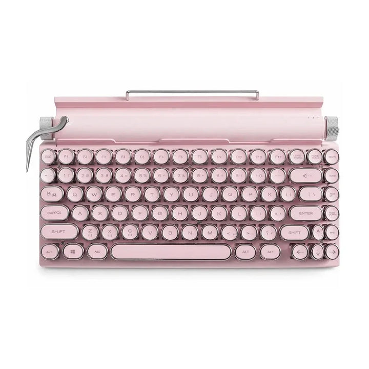 Retro Wireless Keyboard for Focused Work