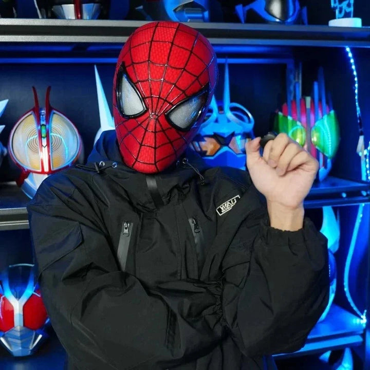 Realistic Spiderman Mask With Moving Eyes