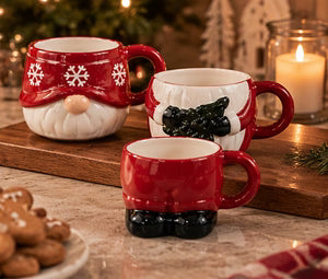 Creative Ceramic Christmas Couple Mug Set for Couples