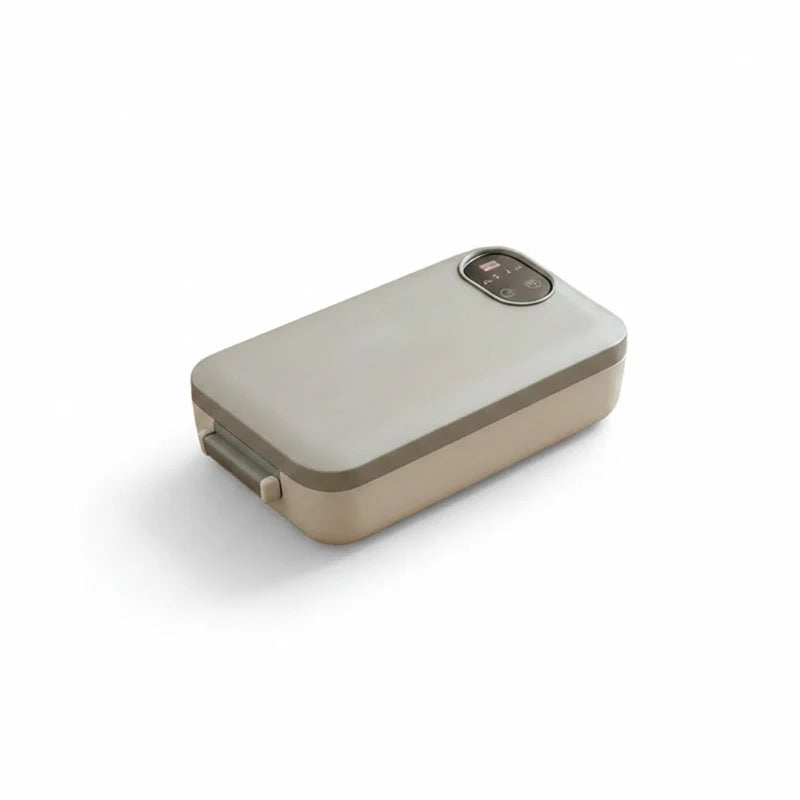 RECHARGEABLE Portable electric lunch box with self-heating
