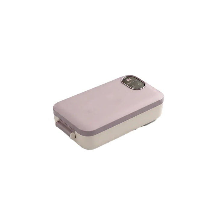 RECHARGEABLE Portable electric lunch box with self-heating