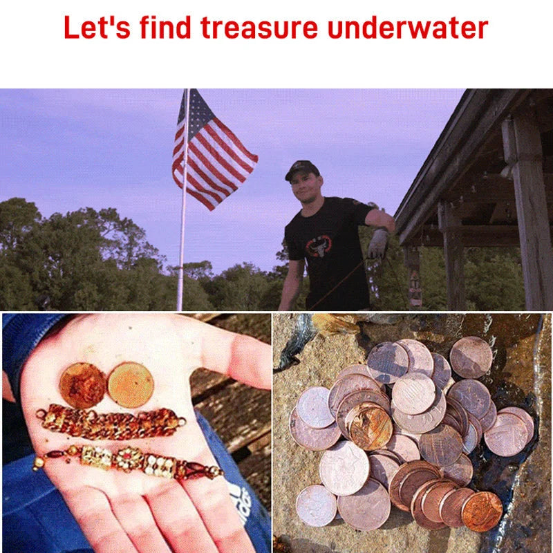 Deep Water Magnetic Salvage Magnet Set