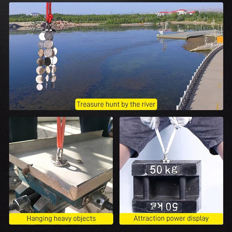 Deep Water Magnetic Salvage Magnet Set