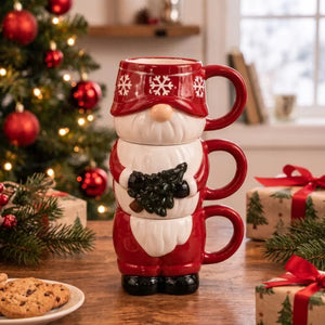 Creative Ceramic Christmas Couple Mug Set for Couples