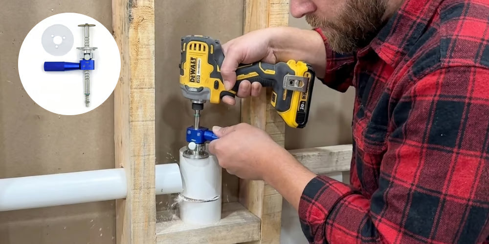 PVC Internal Pipe Cutter for Easy Flush Trimming