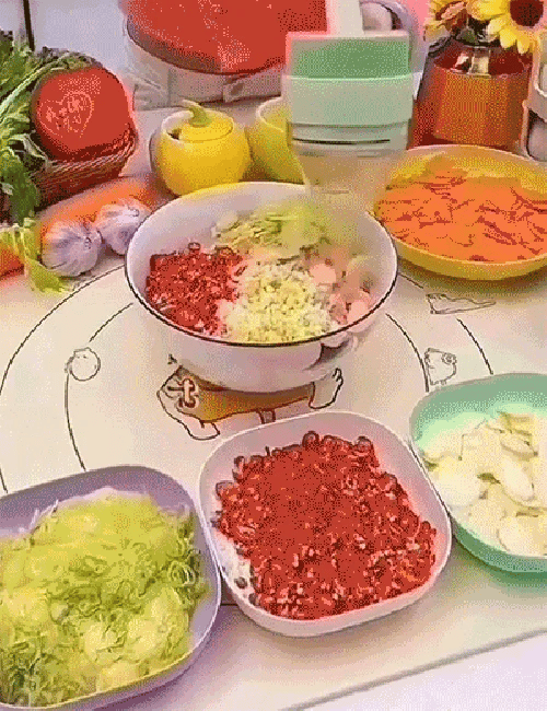 Portable Wireless Mini Vegetable Chopper