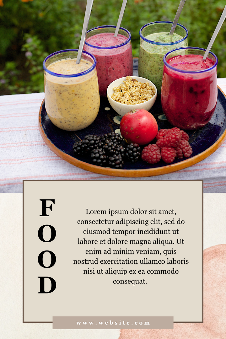Food Blog Canva Templates Bundle